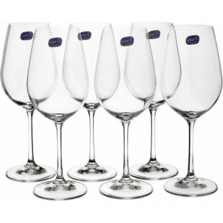 Набор бокалов для вина VIOLA 6шт 550мл CRYSTALEX CR550101V
Набор бокалов для вина VIOLA 6шт 550мл CRYSTALEX CR550101V