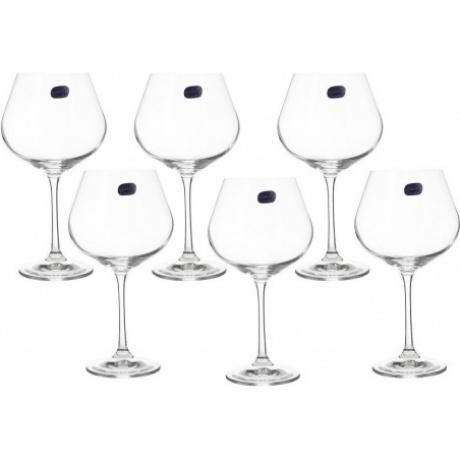 Набор бокалов для вина VIOLA 6шт 570мл CRYSTALEX CR570101V
Набор бокалов для вина VIOLA 6шт 570мл CRYSTALEX CR570101V