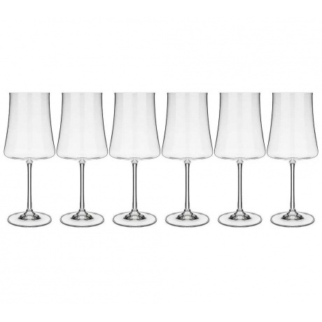 Набор бокалов для вина XTRA 6шт 460мл CRYSTALEX CR460101X
Набор бокалов для вина XTRA 6шт 460мл CRYSTALEX CR460101X