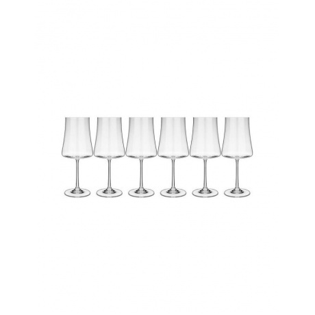 Набор бокалов для вина XTRA 6шт 560мл CRYSTALEX CR560101X, Прозрачный
Набор бокалов для вина XTRA 6шт 560мл CRYSTALEX CR560101X, Прозрачный