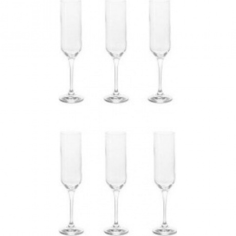 Набор бокалов для шампанского UMMA 6шт 200мл CRYSTALEX CR200104U, Прозрачный
Набор бокалов для шампанского UMMA 6шт 200мл CRYSTALEX CR200104U, Прозрачный