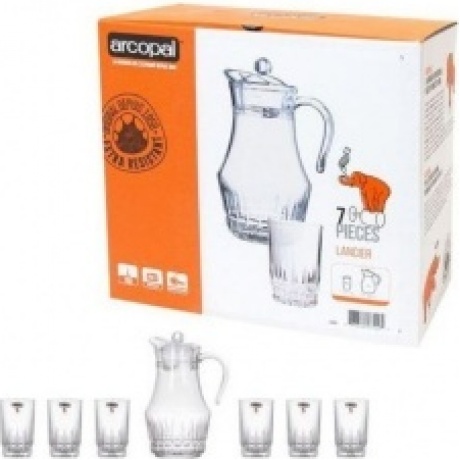 Набор питьевой ВИКТОРИЯ 7пр LUMINARC Q5848
Набор питьевой ВИКТОРИЯ 7пр LUMINARC Q5848