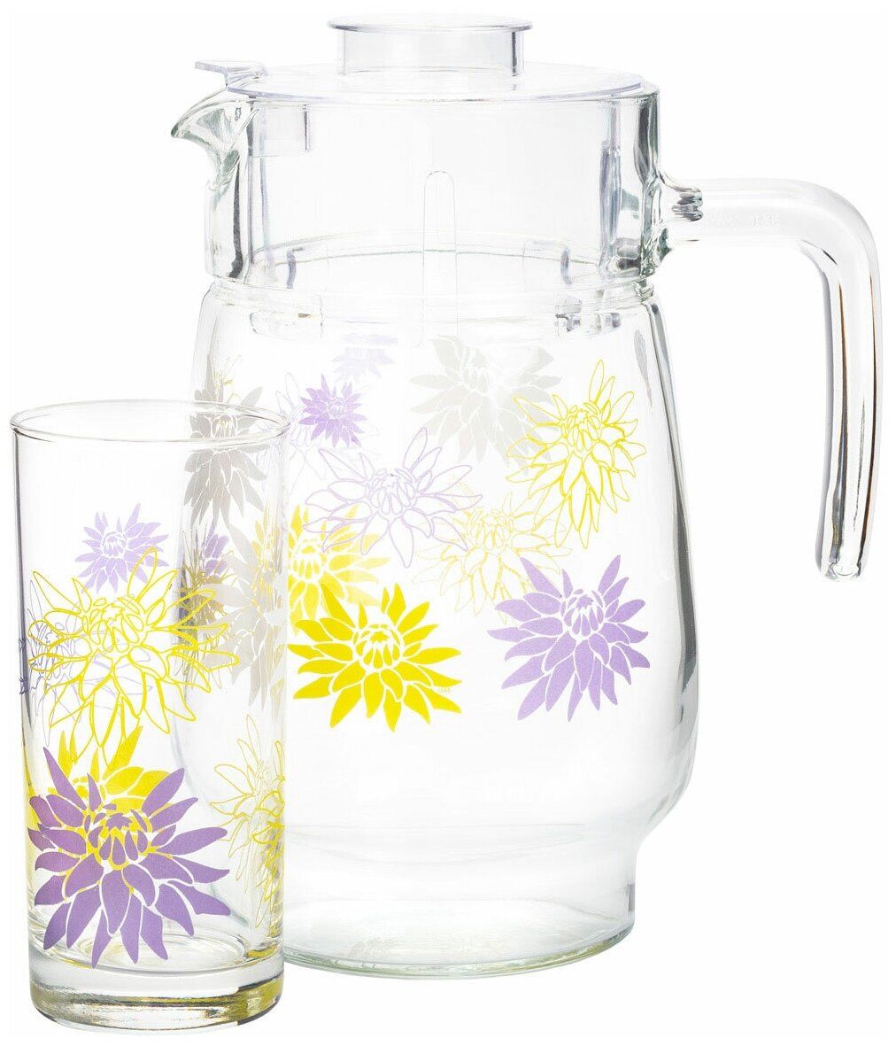 Набор питьевой ВОЛЛ ФЛАУЭР 7 предметов LUMINARC Q5787
Набор питьевой ВОЛЛ ФЛАУЭР 7 предметов LUMINARC Q5787