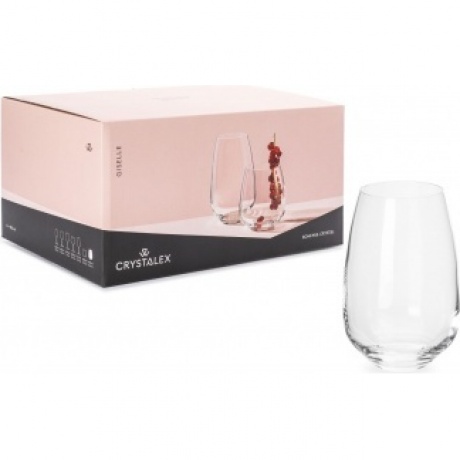 Набор стаканов GISELLE 6шт 450мл, Прозрачный
Набор стаканов GISELLE 6шт 450мл, Прозрачный