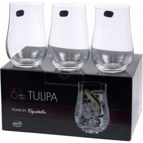 Набор стаканов TULIPA 6шт 450мл
Набор стаканов TULIPA 6шт 450мл