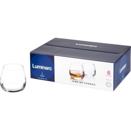 Набор стаканов СИР ДЕ КОНЬЯК 6шт 300мл низкие LUMINARC P6486
Набор стаканов СИР ДЕ КОНЬЯК 6шт 300мл низкие LUMINARC P6486