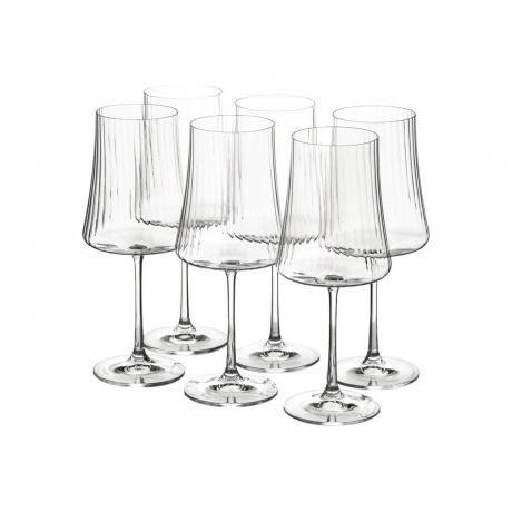 Набор бокалов для вина CRYSTALEX XTRA OPTIC 560мл 6шт, Прозрачный
Набор бокалов для вина CRYSTALEX XTRA OPTIC 560мл 6шт, Прозрачный