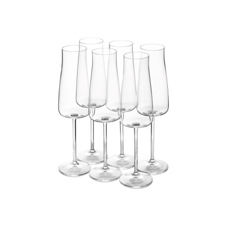 Набор бокалов для шампанского CRYSTALEX ALEX 210мл 6шт, Прозрачный
Набор бокалов для шампанского CRYSTALEX ALEX 210мл 6шт, Прозрачный