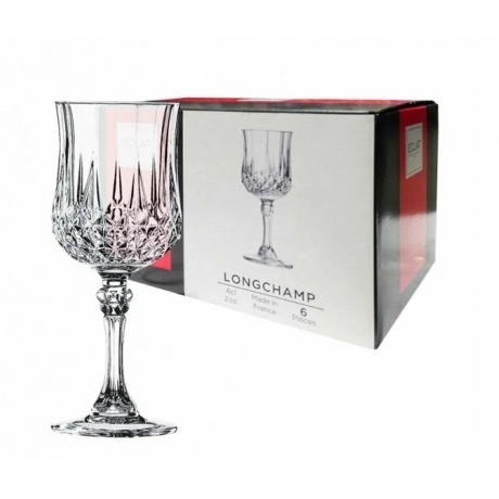 Набор рюмок Cristal d'Arques ЛОНГШАМП 60мл 6шт, Прозрачный
Набор рюмок Cristal d'Arques ЛОНГШАМП 60мл 6шт, Прозрачный