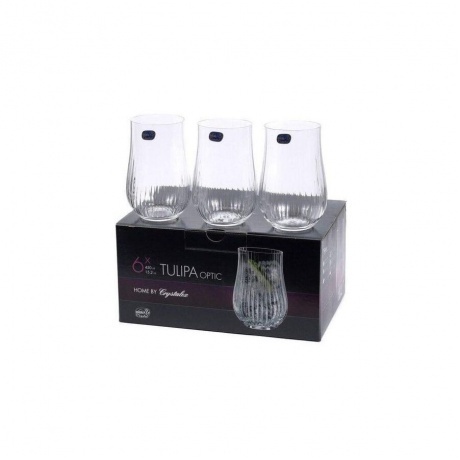 Набор стаканов CRYSTALEX TULIPA OPTIC 6шт 450мл
Набор стаканов CRYSTALEX TULIPA OPTIC 6шт 450мл