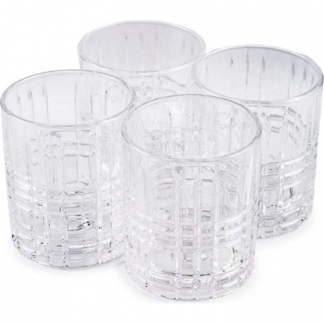 Набор из 4-х крутяшихся стаканов для виски GLASSERIE SPIN N'SWIRL 285мл
Набор из 4-х крутяшихся стаканов для виски GLASSERIE SPIN N'SWIRL 285мл