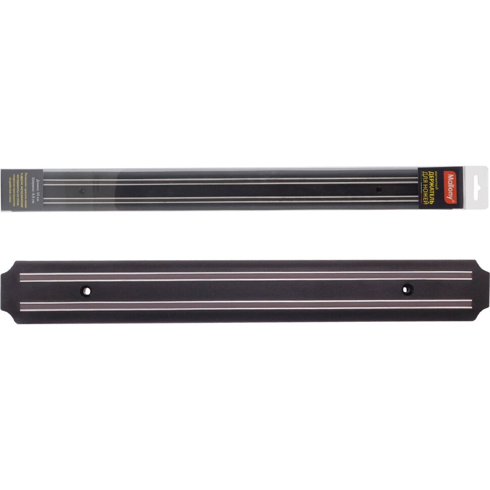 Магнитный держатель для ножей Mallony MKH-55P
Магнитный держатель для ножей Mallony MKH-55P