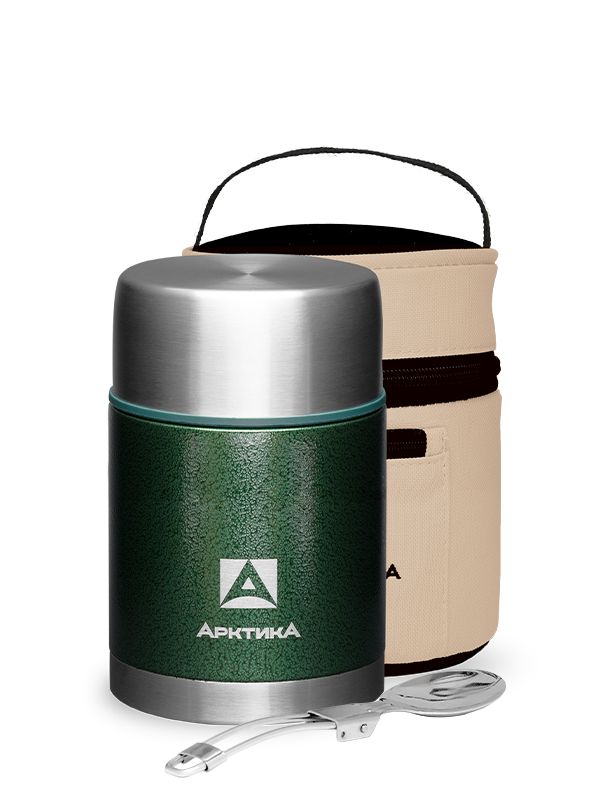 Термос с супер-широким горлом для супа и еды Арктика 306-800А 0,8л, молотковая эмаль
Термос с супер-широким горлом для супа и еды Арктика 306-800А 0,8л, молотковая эмаль