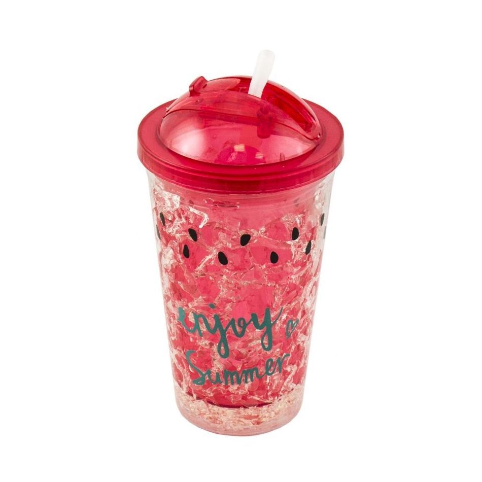 Стакан для охлаждения напитков Эврика Ледяной стакан Арбуз 99017 450 мл
Стакан для охлаждения напитков Эврика Ледяной стакан Арбуз 99017 450 мл