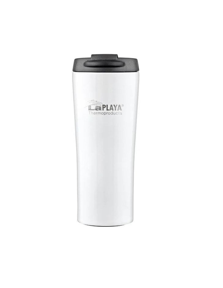 Термокружка LaPlaya Vacuum Travel Mug 560058 White 400 мл
Термокружка LaPlaya Vacuum Travel Mug 560058 White 400 мл