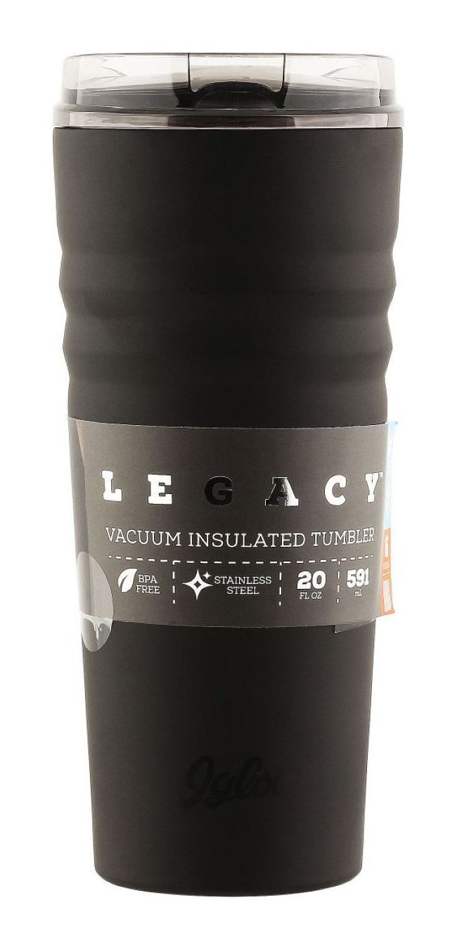 Термокружка Igloo Legacy TMBLR 20 00070120 Black 591 мл
Термокружка Igloo Legacy TMBLR 20 00070120 Black 591 мл