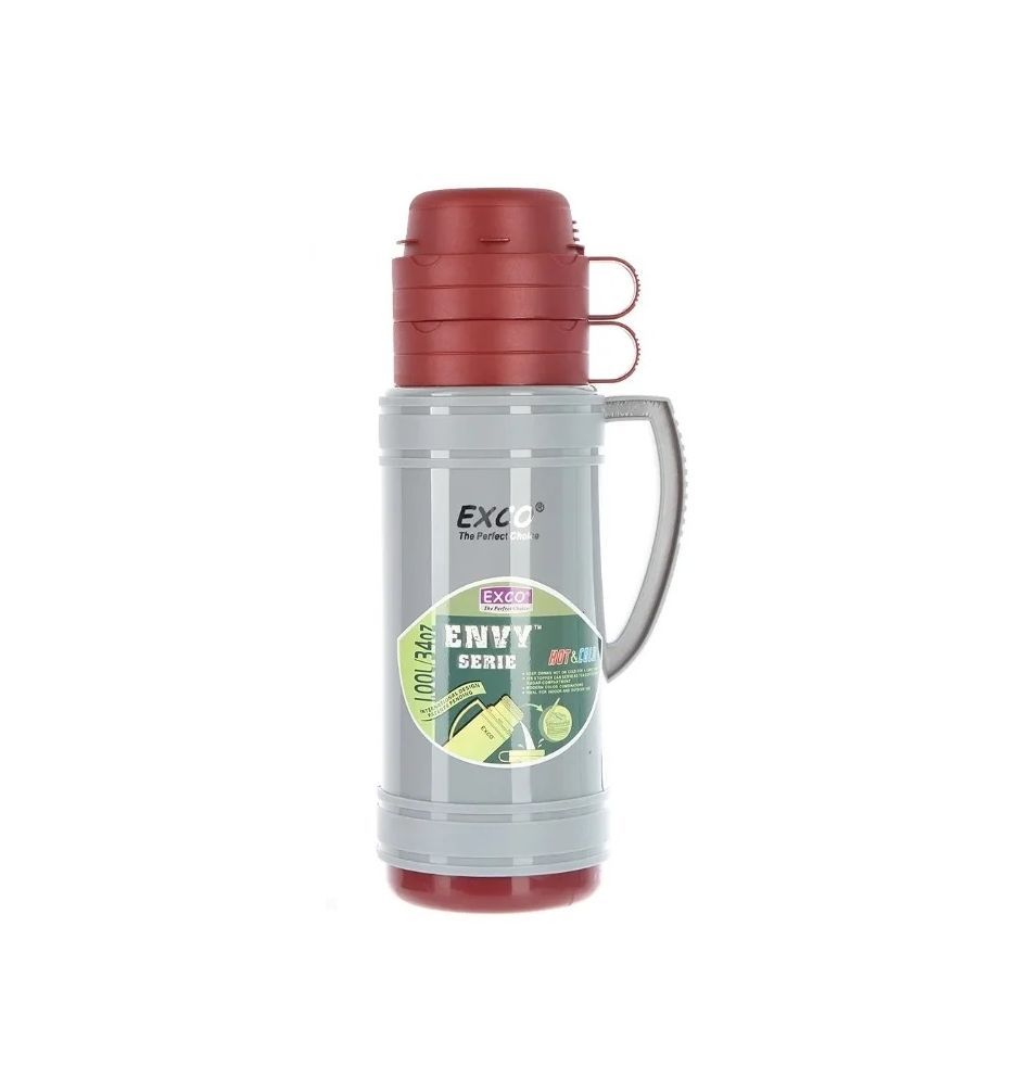 Термос Exco EN100 Gray-Red 1 л
Термос Exco EN100 Gray-Red 1 л