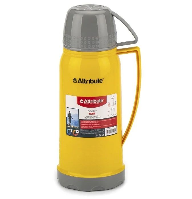 Термос Attribute Friendy AVF403 Yellow 600 мл
Термос Attribute Friendy AVF403 Yellow 600 мл