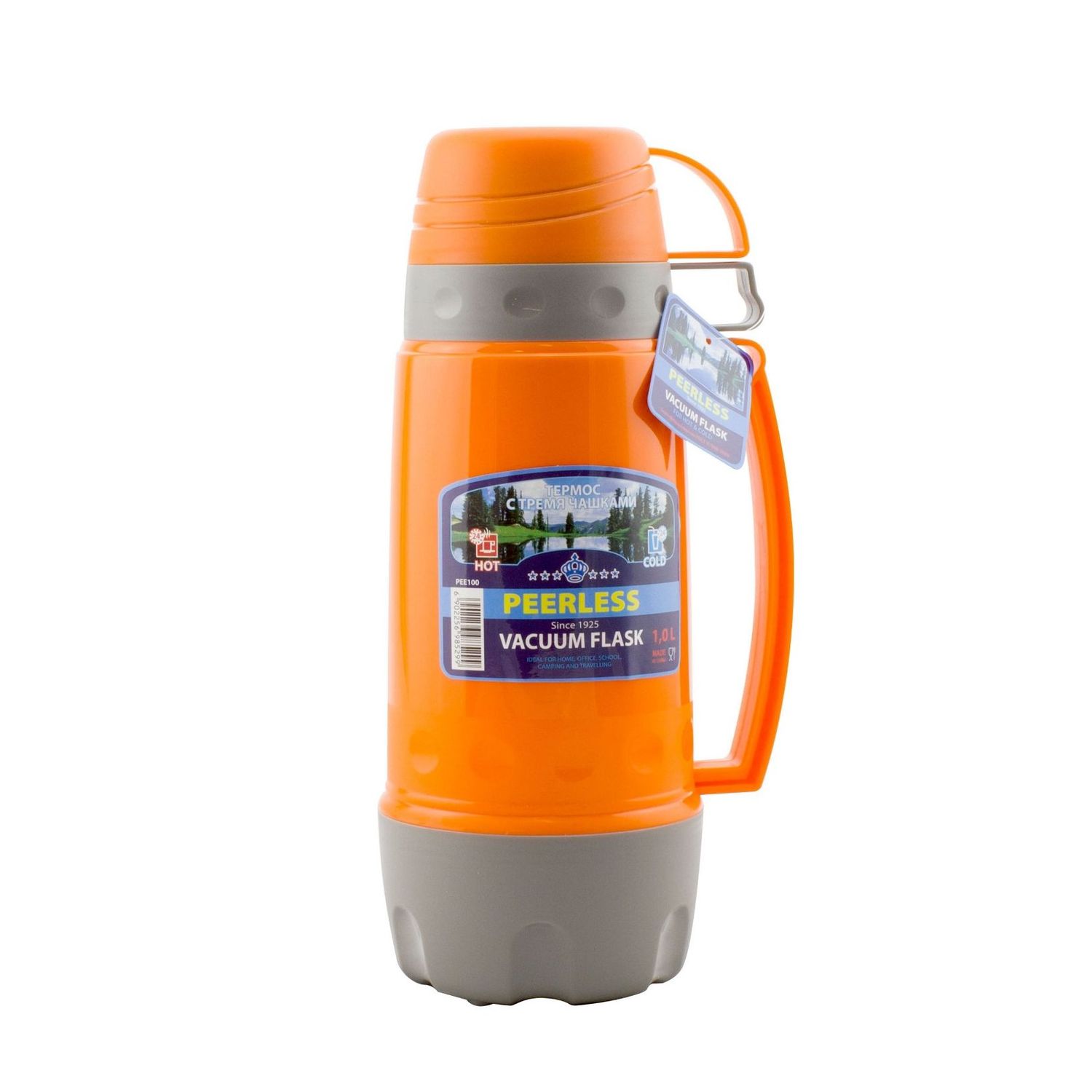Термос Peerless PEE-100 Orange 1 л
Термос Peerless PEE-100 Orange 1 л