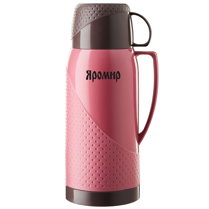 Термос Яромир ЯР-2023С Pink-Brown 1,8 л
Термос Яромир ЯР-2023С Pink-Brown 1,8 л