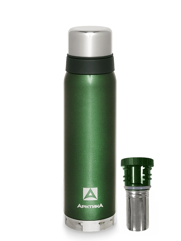 Термос Арктика 106-900C зеленый с ситечком 0,9л
Термос Арктика 106-900C зеленый с ситечком 0,9л