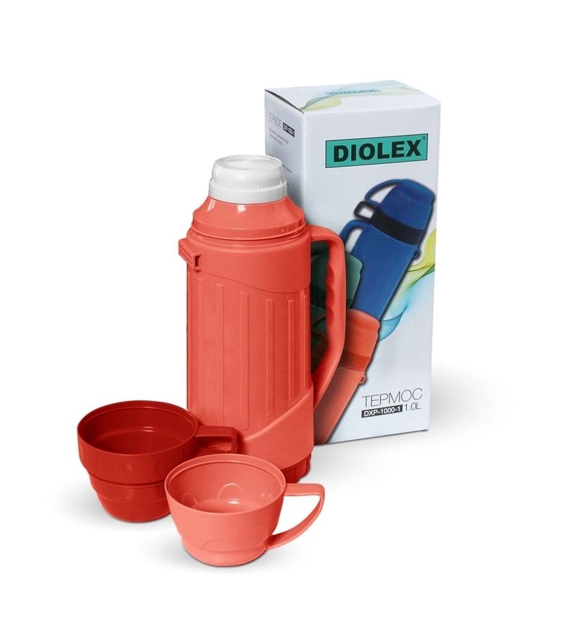 Термос Diolex DXP-1000-R 1л
Термос Diolex DXP-1000-R 1л
