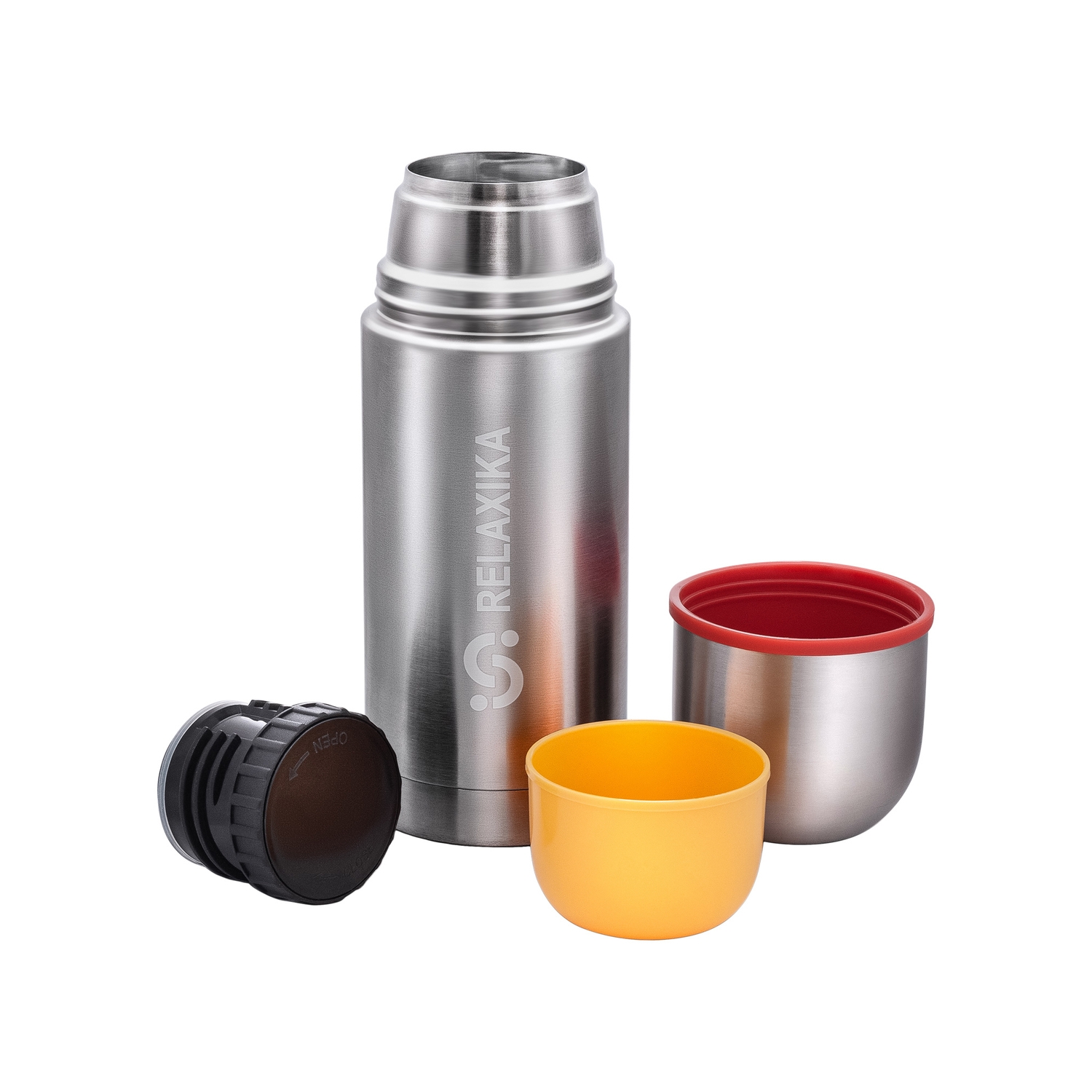 Термос Relaxika 102 (R102.500.1) 0,5 л стальной
Термос Relaxika 102 (R102.500.1) 0,5 л стальной