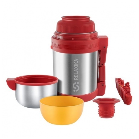 Термос универсальный (для еды и напитков) Relaxika 201 (0,8 литра), стальной
Термос универсальный (для еды и напитков) Relaxika 201 (0,8 литра), стальной