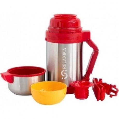 Термос универсальный (для еды и напитков) Relaxika 201 (1 литр), стальной
Термос универсальный (для еды и напитков) Relaxika 201 (1 литр), стальной