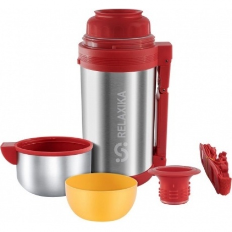 Термос универсальный (для еды и напитков) Relaxika 201 (1,2 литра), стальной
Термос универсальный (для еды и напитков) Relaxika 201 (1,2 литра), стальной