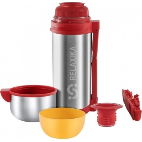 Термос универсальный (для еды и напитков) Relaxika 201 (1,5 литра), стальной
Термос универсальный (для еды и напитков) Relaxika 201 (1,5 литра), стальной
