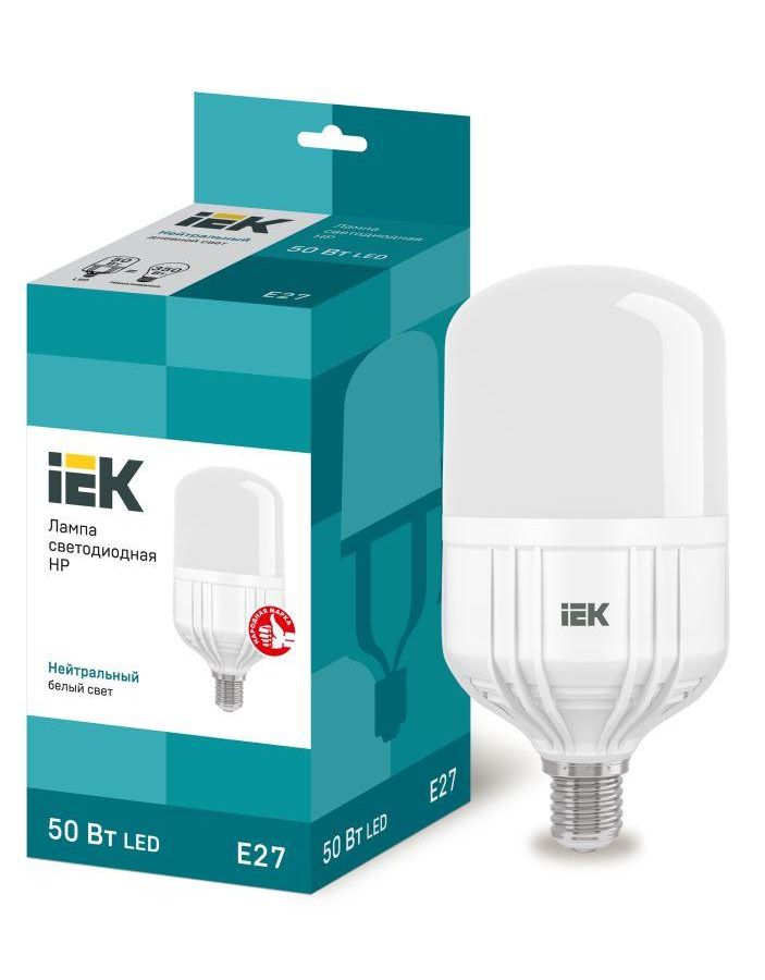 Лампа светодиодная HP 50Вт 230В 4000К E27 ИЭК LLE-HP-50-230-40-E27, Белый
Лампа светодиодная HP 50Вт 230В 4000К E27 ИЭК LLE-HP-50-230-40-E27, Белый