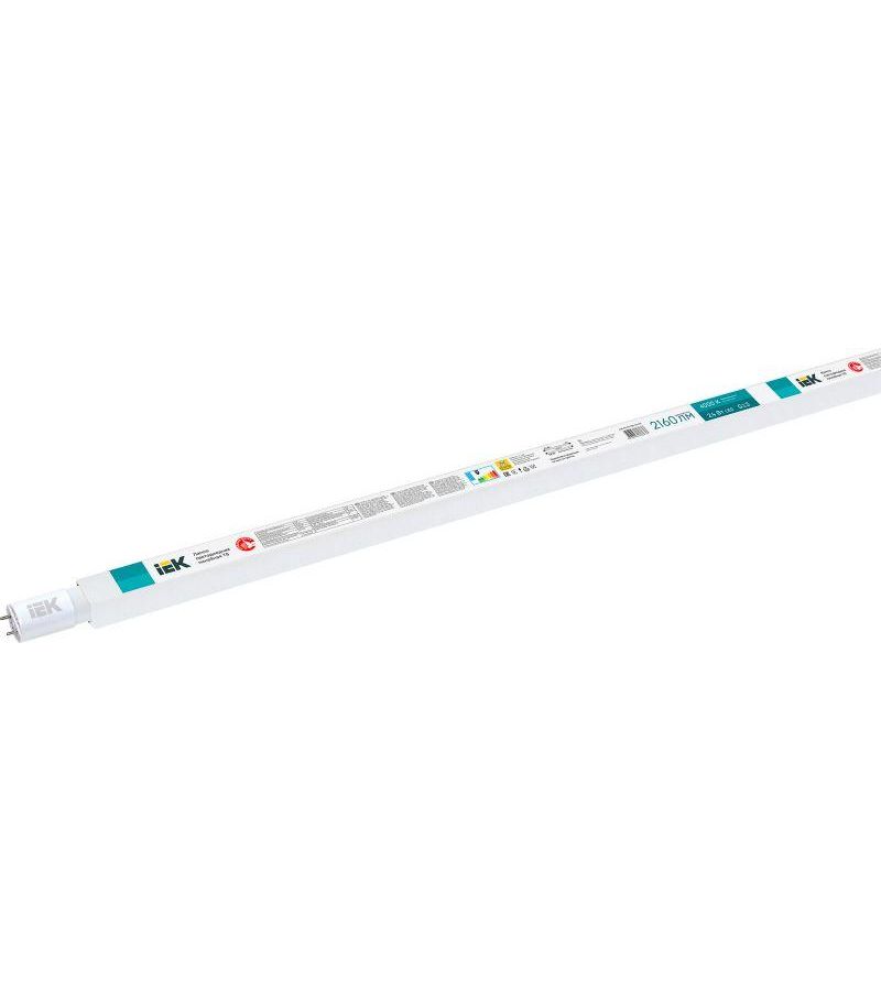 Лампа светодиодная T8 24Вт линейная 230В 4000К G13 ИЭК LLE-T8-24-230-40-G13, Белый
Лампа светодиодная T8 24Вт линейная 230В 4000К G13 ИЭК LLE-T8-24-230-40-G13, Белый