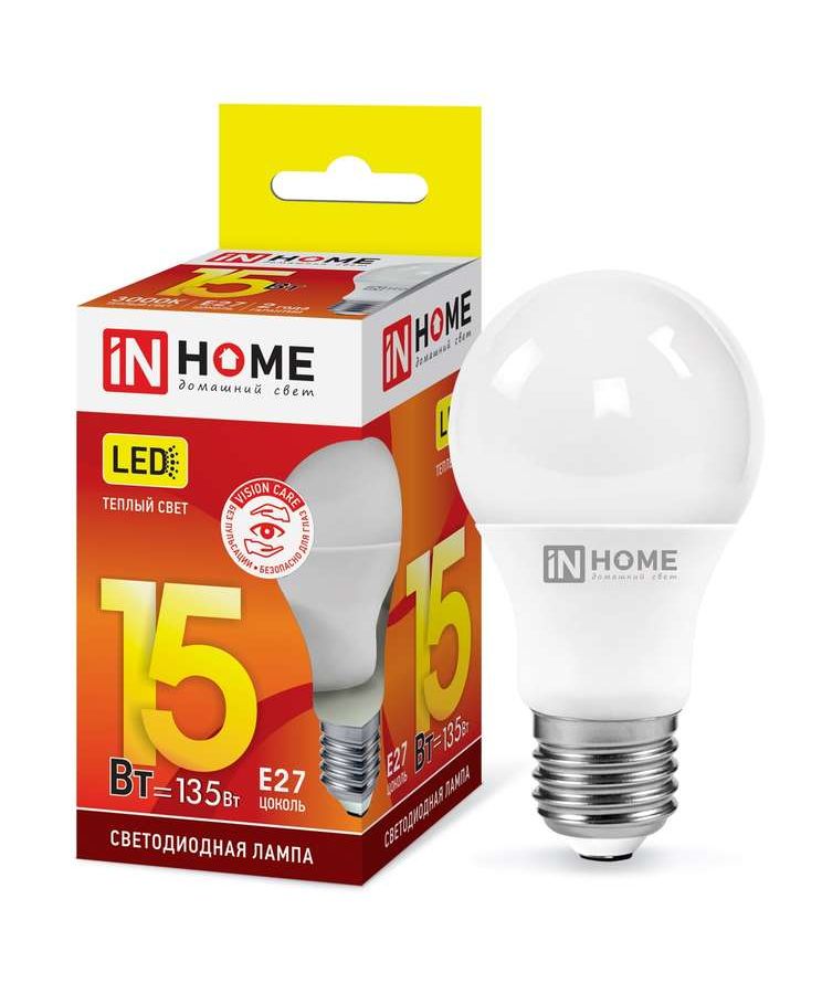 Лампа светодиодная LED-A60-VC 15Вт 230В E27 3000К 1350лм IN HOME 4690612020266
Лампа светодиодная LED-A60-VC 15Вт 230В E27 3000К 1350лм IN HOME 4690612020266