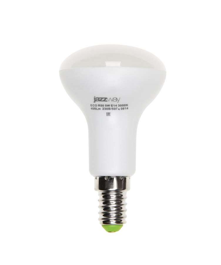 Лампа светодиодная PLED-ECO-R50 5Вт 3000К тепл. бел. E14 400лм 220-240В JazzWay 1037015A
Лампа светодиодная PLED-ECO-R50 5Вт 3000К тепл. бел. E14 400лм 220-240В JazzWay 1037015A