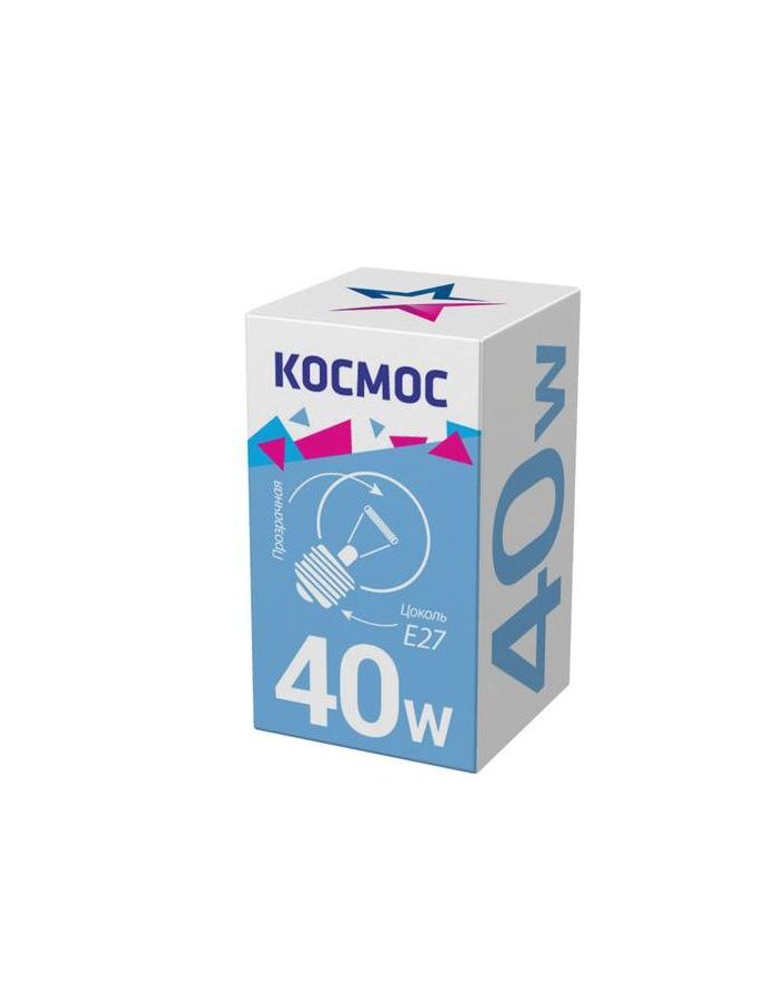 Лампа накаливания Шар 40Вт E27 прозр. Космос LKsmSSpCL40E27v2, Желтый
Лампа накаливания Шар 40Вт E27 прозр. Космос LKsmSSpCL40E27v2, Желтый