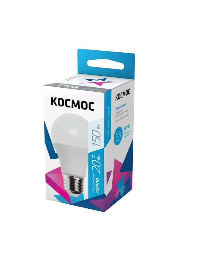 Лампа светодиодная A60 20Вт 4500К E27 220В КОСМОС LkecLED20wA60E2745
Лампа светодиодная A60 20Вт 4500К E27 220В КОСМОС LkecLED20wA60E2745