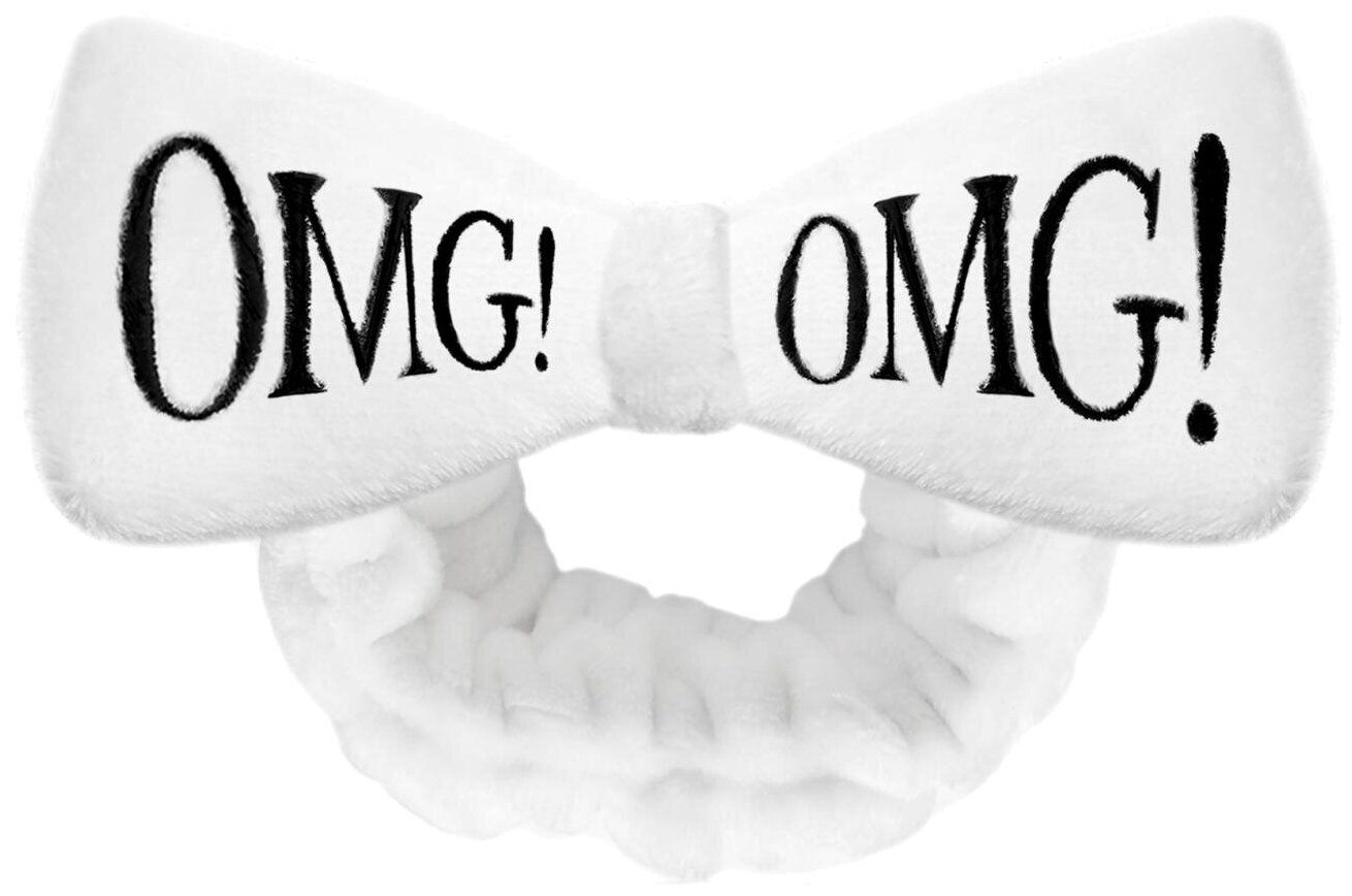 Бант-повязка для фиксации волос Double Dare OMG! во время косметических процедур, белый
Бант-повязка для фиксации волос Double Dare OMG! во время косметических процедур, белый