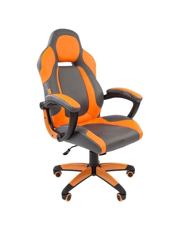 Компьютерное кресло Chairman game 20 серый/оранжевый
Компьютерное кресло Chairman game 20 серый/оранжевый