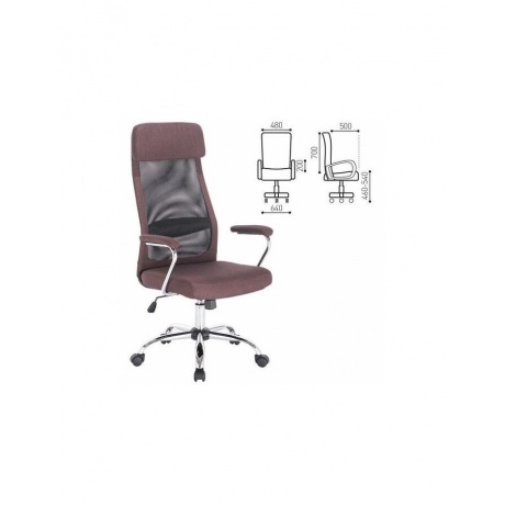 Компьютерное кресло Brabix "Flight EX-540" коричневый
Компьютерное кресло Brabix "Flight EX-540" коричневый