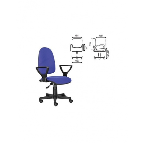 Кресло Brabix Prestige Ergo MG-311 черно-синее
Кресло Brabix Prestige Ergo MG-311 черно-синее