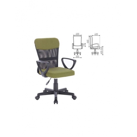 Кресло компактное Brabix Jet MG-315 зеленое
Кресло компактное Brabix Jet MG-315 зеленое