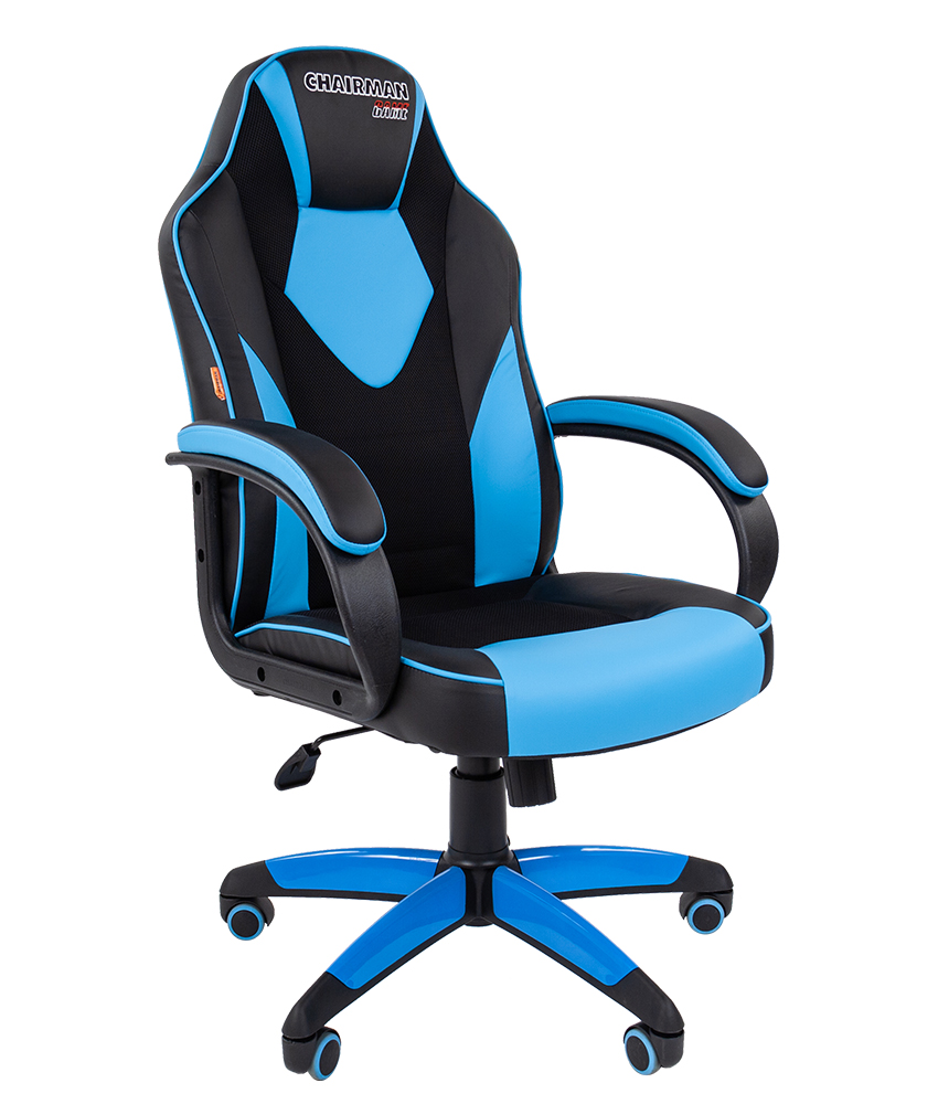 Компьютерное кресло Chairman game 17 чёрное/голубое (00-07024559)
Компьютерное кресло Chairman game 17 чёрное/голубое (00-07024559)