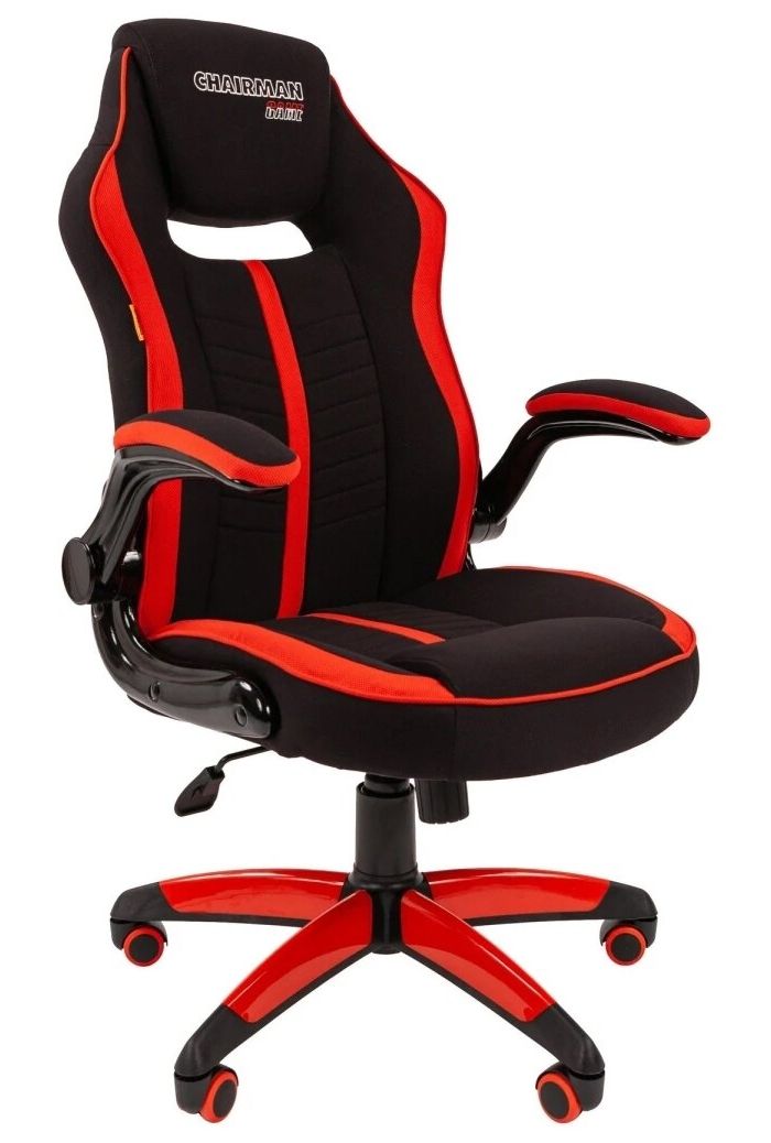 Кресло компьютерное Chairman game 19 чёрное/красное
Кресло компьютерное Chairman game 19 чёрное/красное