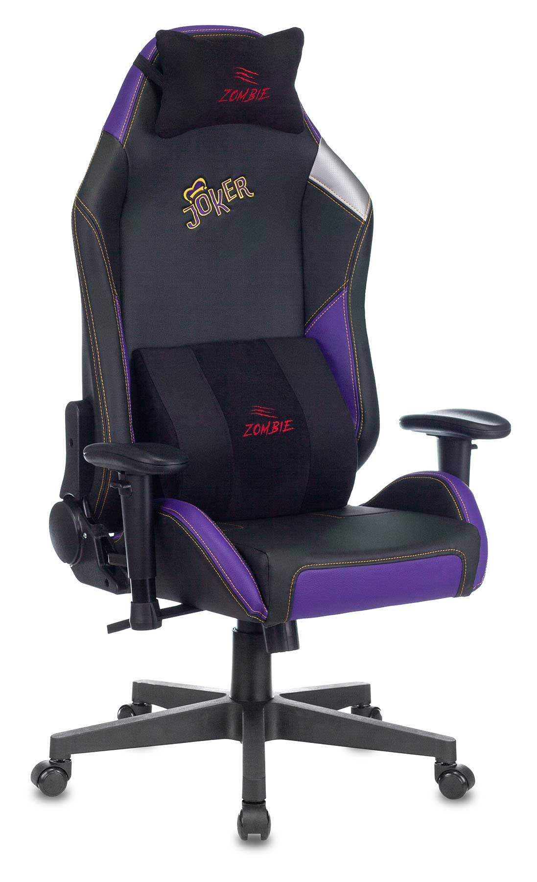 Кресло игровое Бюрократ Zombie HERO JOKER PRO черный/фиолетовый эко.кожа
Кресло игровое Бюрократ Zombie HERO JOKER PRO черный/фиолетовый эко.кожа