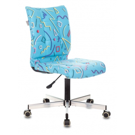 Кресло Бюрократ CH-330M голубой Sticks 06 крестовина металл хром
Кресло Бюрократ CH-330M голубой Sticks 06 крестовина металл хром