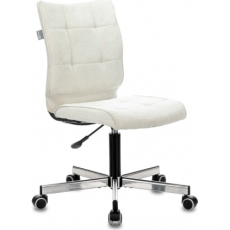 Кресло Бюрократ CH-330M молочный Velvet 20 крестовина металл хром
Кресло Бюрократ CH-330M молочный Velvet 20 крестовина металл хром