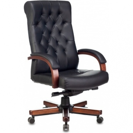 Кресло руководителя Бюрократ T-9928WALNUT черный кожа крестовина металл/дерево
Кресло руководителя Бюрократ T-9928WALNUT черный кожа крестовина металл/дерево