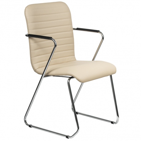 Кресло для приемных и переговорных BRABIX Visit CF-101, хром, экокожа, бежевое (532560)
Кресло для приемных и переговорных BRABIX Visit CF-101, хром, экокожа, бежевое (532560)