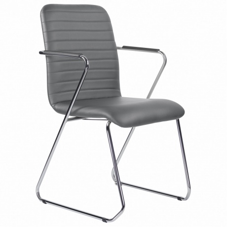 Кресло для приемных и переговорных BRABIX Visit CF-101, хром, экокожа, темно-серое (532561)
Кресло для приемных и переговорных BRABIX Visit CF-101, хром, экокожа, темно-серое (532561)